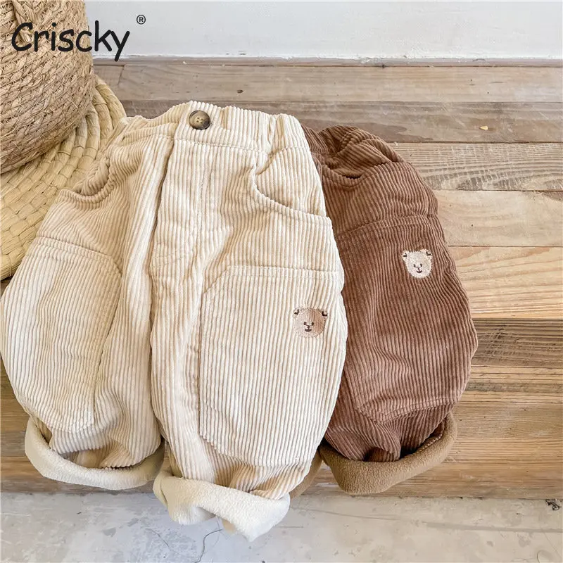 Criscky 2023 Warm Children Spring Pants Korea Style Solid Color Trousers for Boys Pants Girls Cartoon Kids Pants for Kids
Criscky 2023 Warm Children Spring Pants Korea Style Solid Color Trousers for Boys Pants Girls Cartoon Kids Pants for Kids