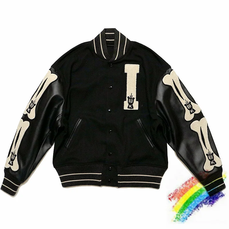Kapital Kountry Varsity Baseball Jacket Men Women 1:1 Best Quality Coat Skin Sleeve Stitching Embroidery bone Jackets
Kapital Kountry Varsity Baseball Jacket Men Women 1:1 Best Quality Coat Skin Sleeve Stitching Embroidery bone Jackets