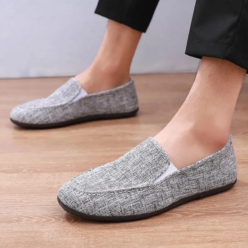 Spring Breathable Canvas Peas Shoes Men'S Casual Shoes Summer Comfortable Cloth Shoes Men'S Lazy Sneakers Driving Shoes
Spring Breathable Canvas Peas Shoes Men'S Casual Shoes Summer Comfortable Cloth Shoes Men'S Lazy Sneakers Driving Shoes