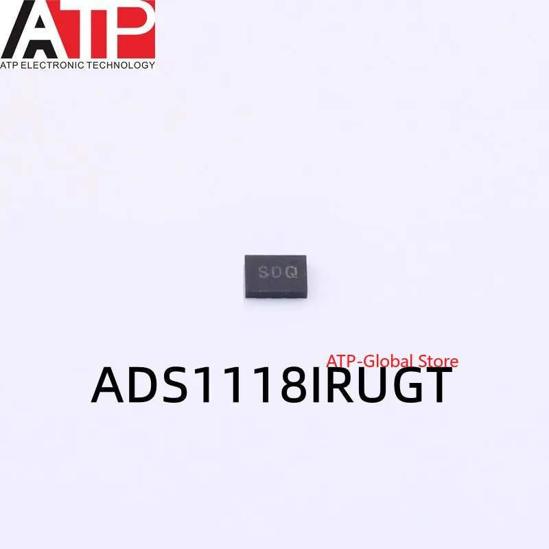 1PCS ADS1118IRUGT SDQ X2QFN-10 ADS1118I Original inventory of integrated chip ICs
1PCS ADS1118IRUGT SDQ X2QFN-10 ADS1118I Original inventory of integrated chip ICs