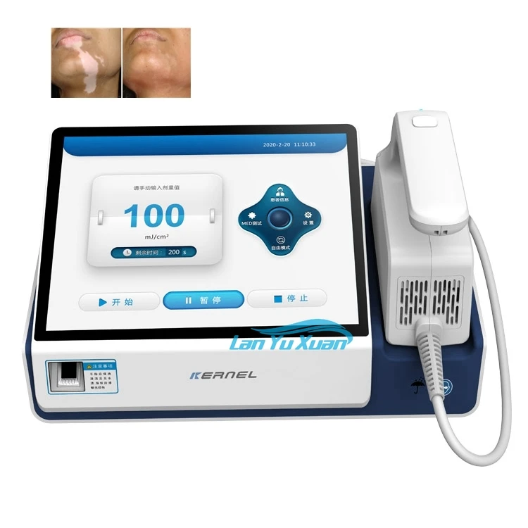 Kernel CN-308E medical grade long lifespan LED Excimer laser 308 nm UV phototherapy for targeted treatment of psoriasis vitiligo
Kernel CN-308E medical grade long lifespan LED Excimer laser 308 nm UV phototherapy for targeted treatment of psoriasis vitiligo