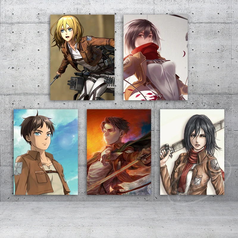 Wall Art Ackerman Canvas Poster Eren Jaeger Prints Painting Attack on Titan Japan Anime Pictures Living Room Home Decor No Frame
Wall Art Ackerman Canvas Poster Eren Jaeger Prints Painting Attack on Titan Japan Anime Pictures Living Room Home Decor No Frame