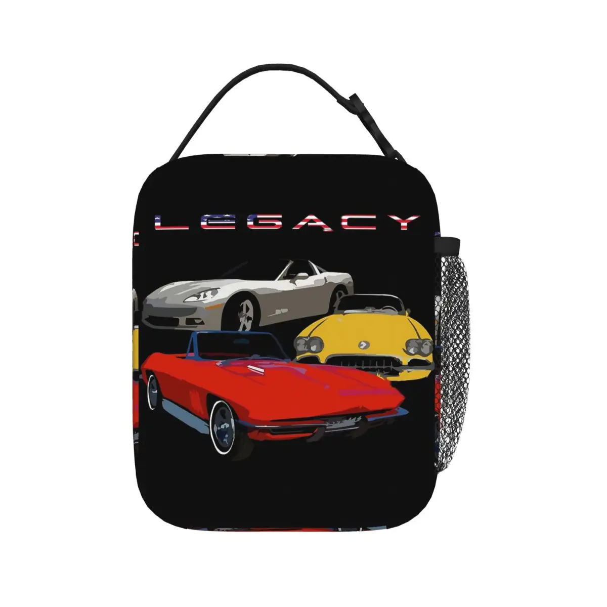 Chevy Corvette American Legacy Lunch Bags Insulated Lunch Tote Portable Bento Box Leakproof Picnic Bag for Woman Children School
Chevy Corvette American Legacy Lunch Bags Insulated Lunch Tote Portable Bento Box Leakproof Picnic Bag for Woman Children School