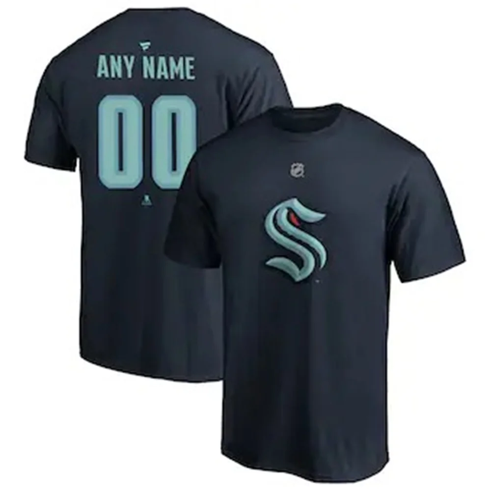 Summer Short Sleeve T-shirt Ice Hockey Seattle 3D Printed Milk Silk Woven Series Ice Hockey men's women's children's Oversize
Summer Short Sleeve T-shirt Ice Hockey Seattle 3D Printed Milk Silk Woven Series Ice Hockey men's women's children's Oversize