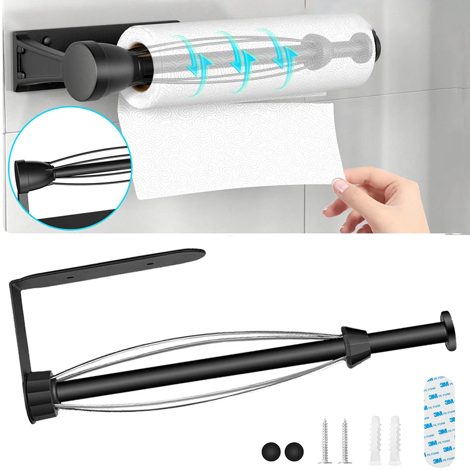 Держатель для бумажных полотенец, из нержавеющей стали
Держатель для бумажных полотенец, из нержавеющей стали