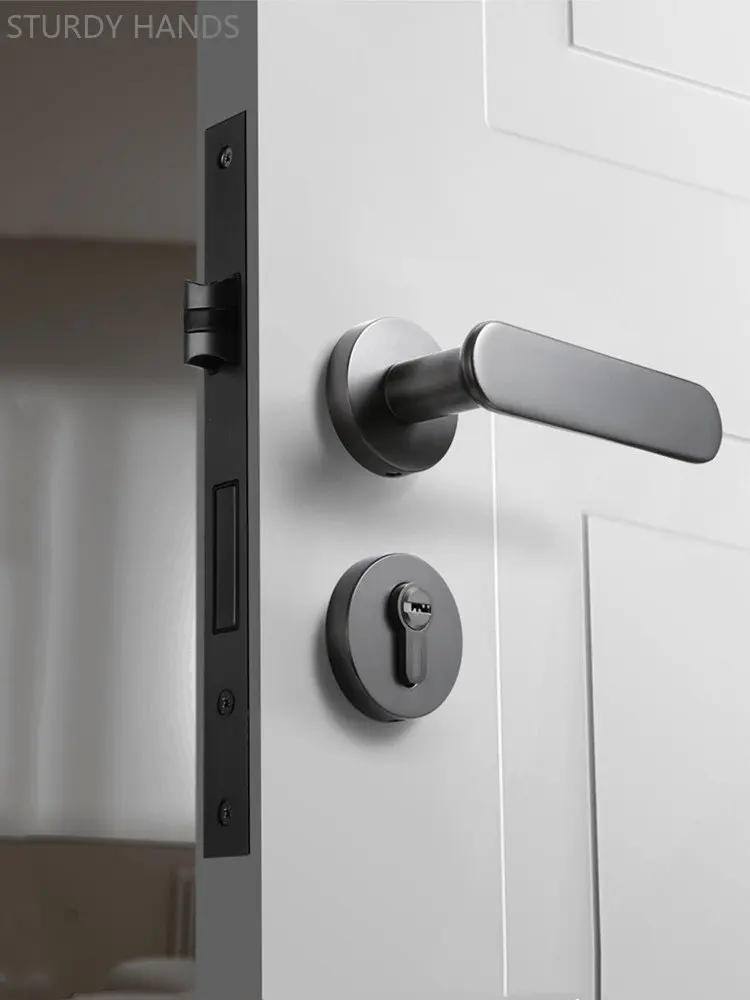 Light Luxur Magnetic Suction Mute Lockset Zinc Alloy Bedroom Door Locks Indoor Wooden Door Handle Lock Household Hardware
Light Luxur Magnetic Suction Mute Lockset Zinc Alloy Bedroom Door Locks Indoor Wooden Door Handle Lock Household Hardware