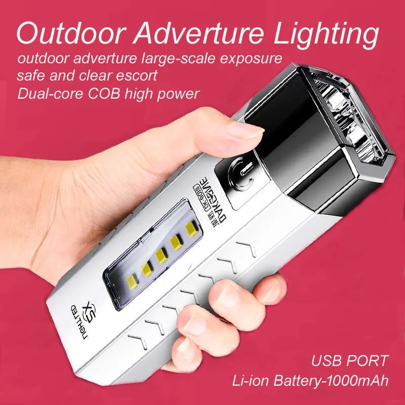 High Quality Outdoor Camping Led Flashlight Powerful LED Flashlight Tactical Flashlight Rechargeable USB 18650 free shipping 1pc
High Quality Outdoor Camping Led Flashlight Powerful LED Flashlight Tactical Flashlight Rechargeable USB 18650 free shipping 1pc