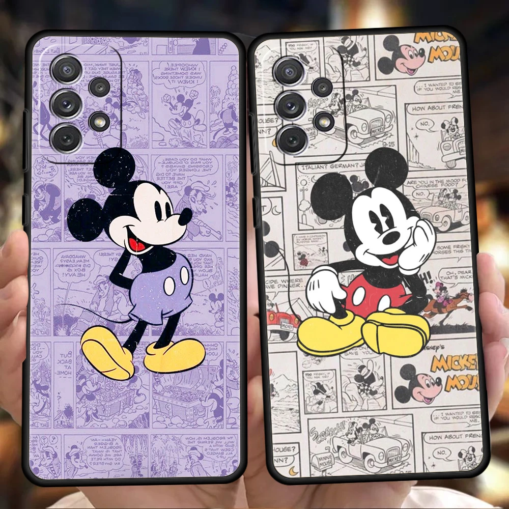 Mickey Coimc Phone Case Cover For Samsung A32 A52 A52S A72 A51 A71 A21S A31 A41 5G Silicone Shockproof Luxury Shell Fundas Coque
Mickey Coimc Phone Case Cover For Samsung A32 A52 A52S A72 A51 A71 A21S A31 A41 5G Silicone Shockproof Luxury Shell Fundas Coque