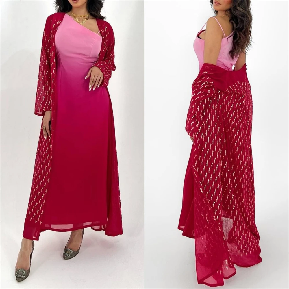 Prom Dresses Fashion Bateall Sheath Celebrity Sequin Ribbon Trim Chiffon Occasion Evening Gown vestidos de ocasión formales
Prom Dresses Fashion Bateall Sheath Celebrity Sequin Ribbon Trim Chiffon Occasion Evening Gown vestidos de ocasión formales