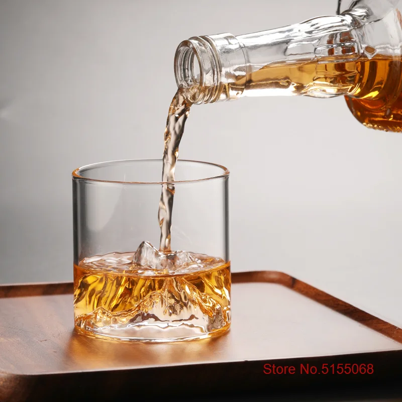 Large 3D Mountains Japanese Whisky Glasses Old Fashioned Whiskey Rock Glass Whiskey-glass Wood Gift Box Vodka Tumbler Wine Cup
Large 3D Mountains Japanese Whisky Glasses Old Fashioned Whiskey Rock Glass Whiskey-glass Wood Gift Box Vodka Tumbler Wine Cup