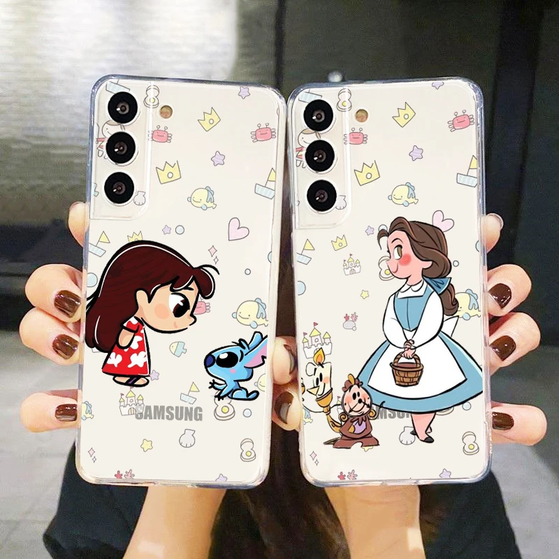 Princess Cute For Samsung Galaxy S23 S22 S21 S20 Ultra Plus Pro S10 S9 S8 4G 5G Silicone Transparent Phone Case Coque Capa Cover
Princess Cute For Samsung Galaxy S23 S22 S21 S20 Ultra Plus Pro S10 S9 S8 4G 5G Silicone Transparent Phone Case Coque Capa Cover