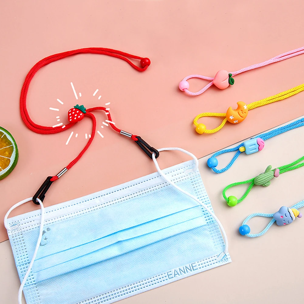 Fashion Fruit Lanyard Glasses Mask Chain Adjustable Face Covering For Women Kids Cute Eyewear Anti-lost Cord Holder Neck Strap
Fashion Fruit Lanyard Glasses Mask Chain Adjustable Face Covering For Women Kids Cute Eyewear Anti-lost Cord Holder Neck Strap