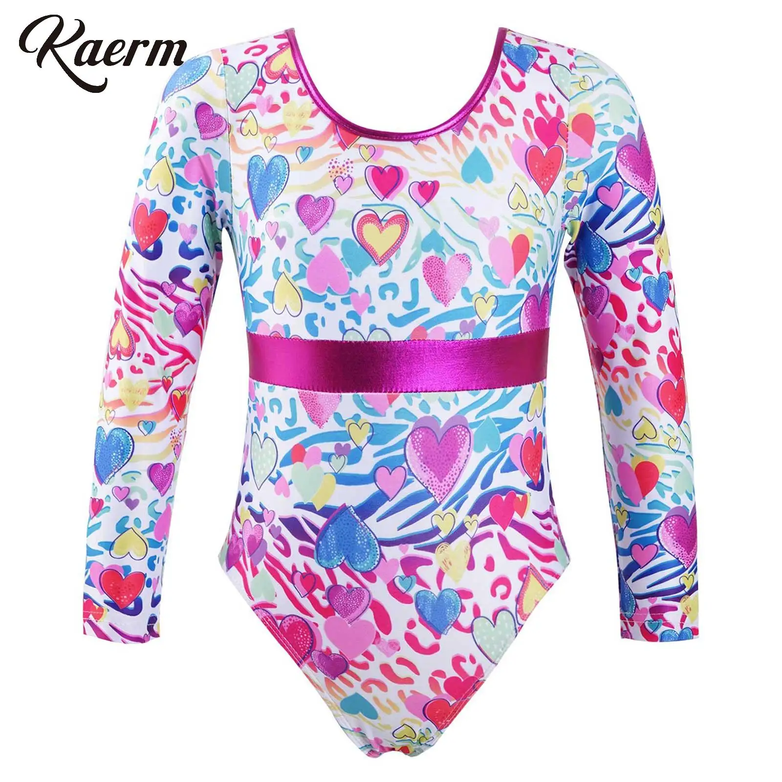 Big Girls Metallic One Piece Ballet Leotard Crisscross Back Long Sleeve Digital Printed Gymnastics Unitard Tumbling Biketard
Big Girls Metallic One Piece Ballet Leotard Crisscross Back Long Sleeve Digital Printed Gymnastics Unitard Tumbling Biketard