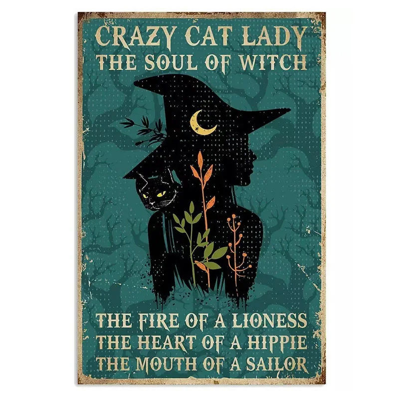 Witch Poster Art Decor for Metal Tin Sign Warn Retro Novelty Music Bar Garage Restaurant Wall 8x12 Inches
Witch Poster Art Decor for Metal Tin Sign Warn Retro Novelty Music Bar Garage Restaurant Wall 8x12 Inches