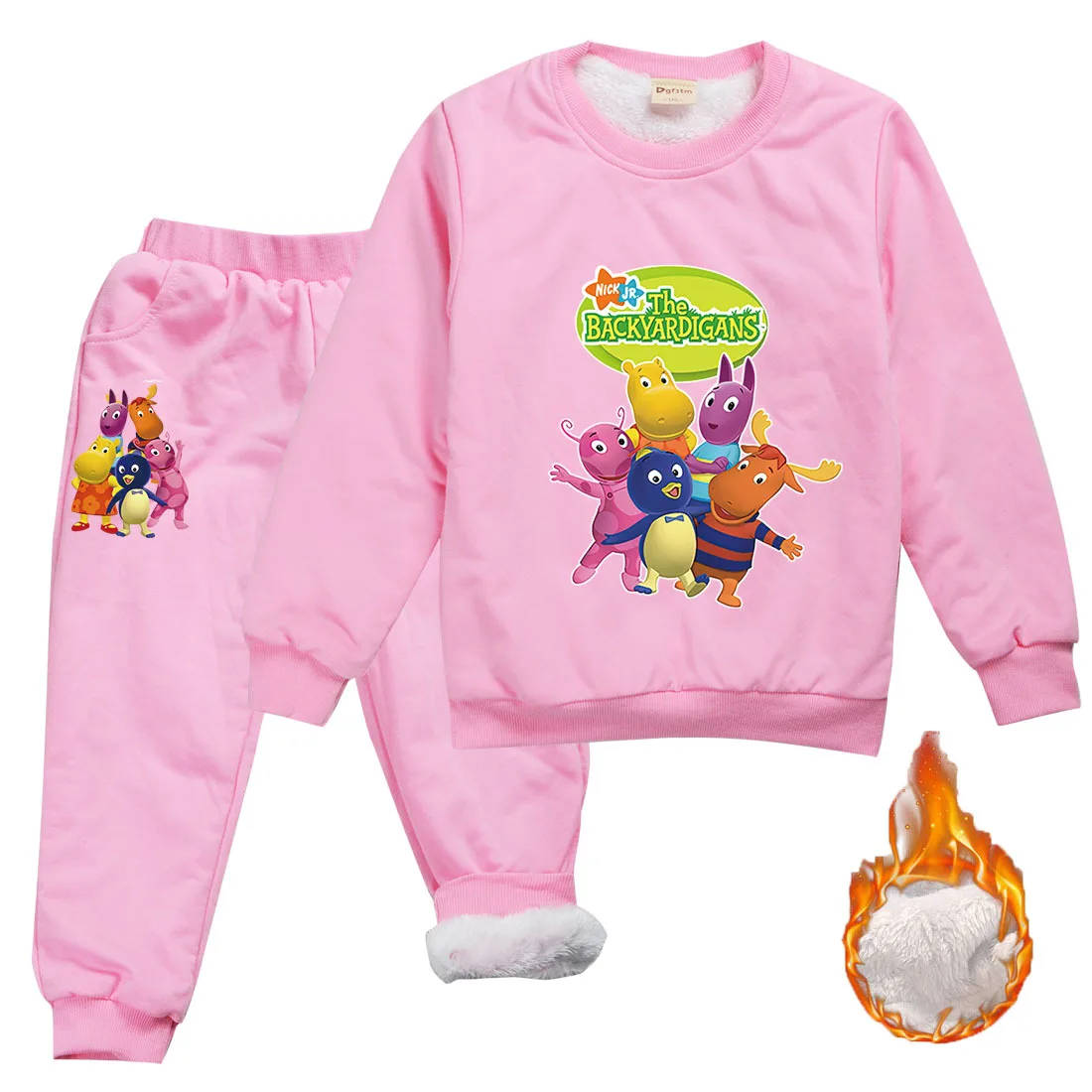 Новинка Kawaii Backyardigans одежда для детей бархатная толстовка для мальчиков зимний спортивный костюм для девочек теплая флисовая толстовка + шта...
Новинка Kawaii Backyardigans одежда для детей бархатная толстовка для мальчиков зимний спортивный костюм для девочек теплая флисовая толстовка + шта...