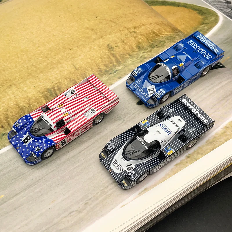 1/64 Alloy Die Casting Simulation Car Model Spark Porsche 956 Le Mans Racing High-end Collection Ornament Gift
1/64 Alloy Die Casting Simulation Car Model Spark Porsche 956 Le Mans Racing High-end Collection Ornament Gift