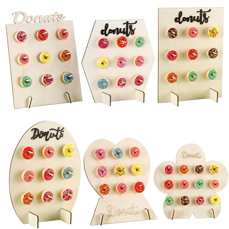 Wooden Donuts Frame Birthday Party Dessert Decoration Before Christ Was Born a Baby Bath Wedding MDF Donuts Display Shelf
Wooden Donuts Frame Birthday Party Dessert Decoration Before Christ Was Born a Baby Bath Wedding MDF Donuts Display Shelf