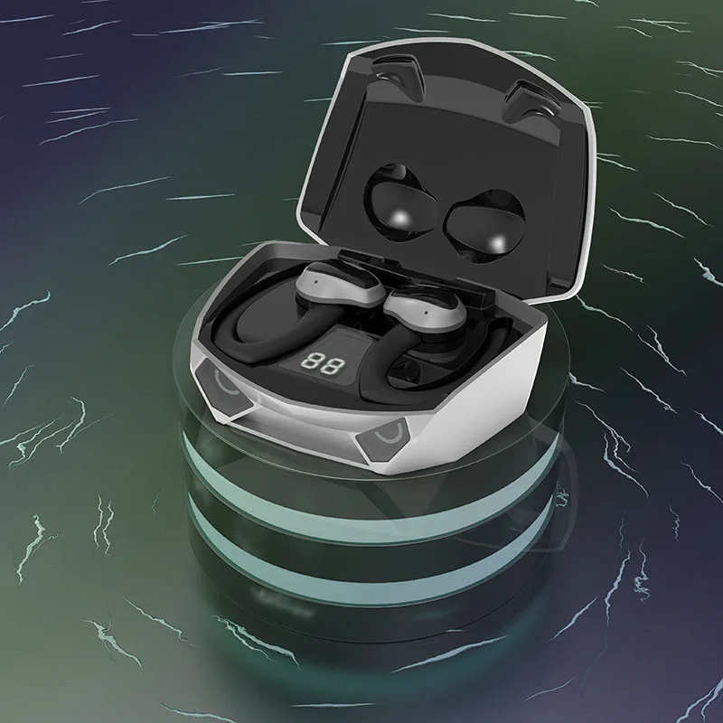 T30 TWS True Wireless Bluetooth Headset Digital Display Noise Reduction Dual-mode Ear Hanging Sports Bluetooth Headset
T30 TWS True Wireless Bluetooth Headset Digital Display Noise Reduction Dual-mode Ear Hanging Sports Bluetooth Headset