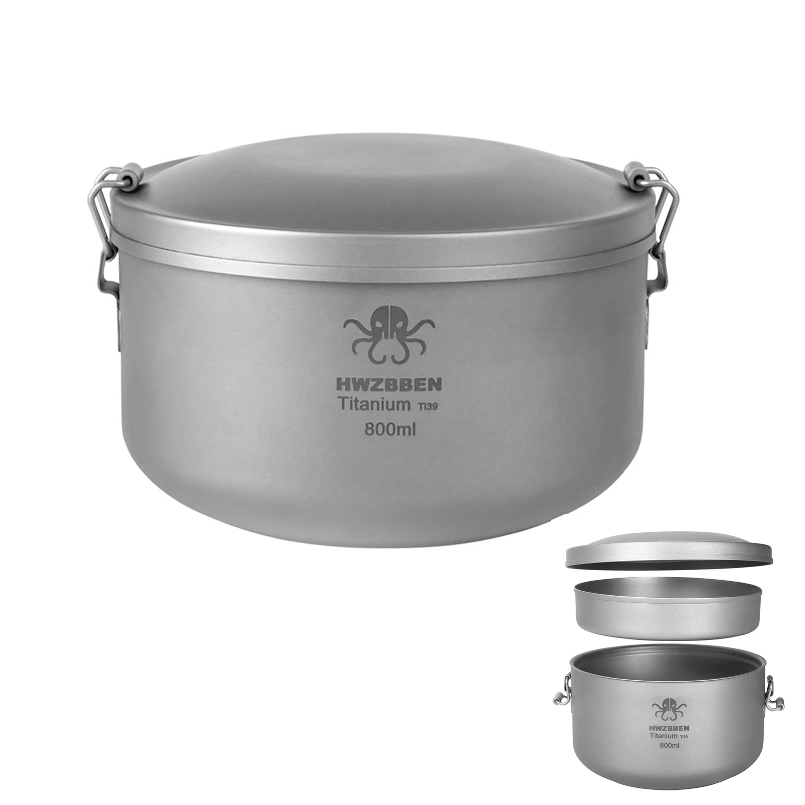 New Durable Practical Lunch Box Titanium Separated Multi-layer Uncoated Bowls Utdoor With Lid Office Worker 2 Layer
New Durable Practical Lunch Box Titanium Separated Multi-layer Uncoated Bowls Utdoor With Lid Office Worker 2 Layer