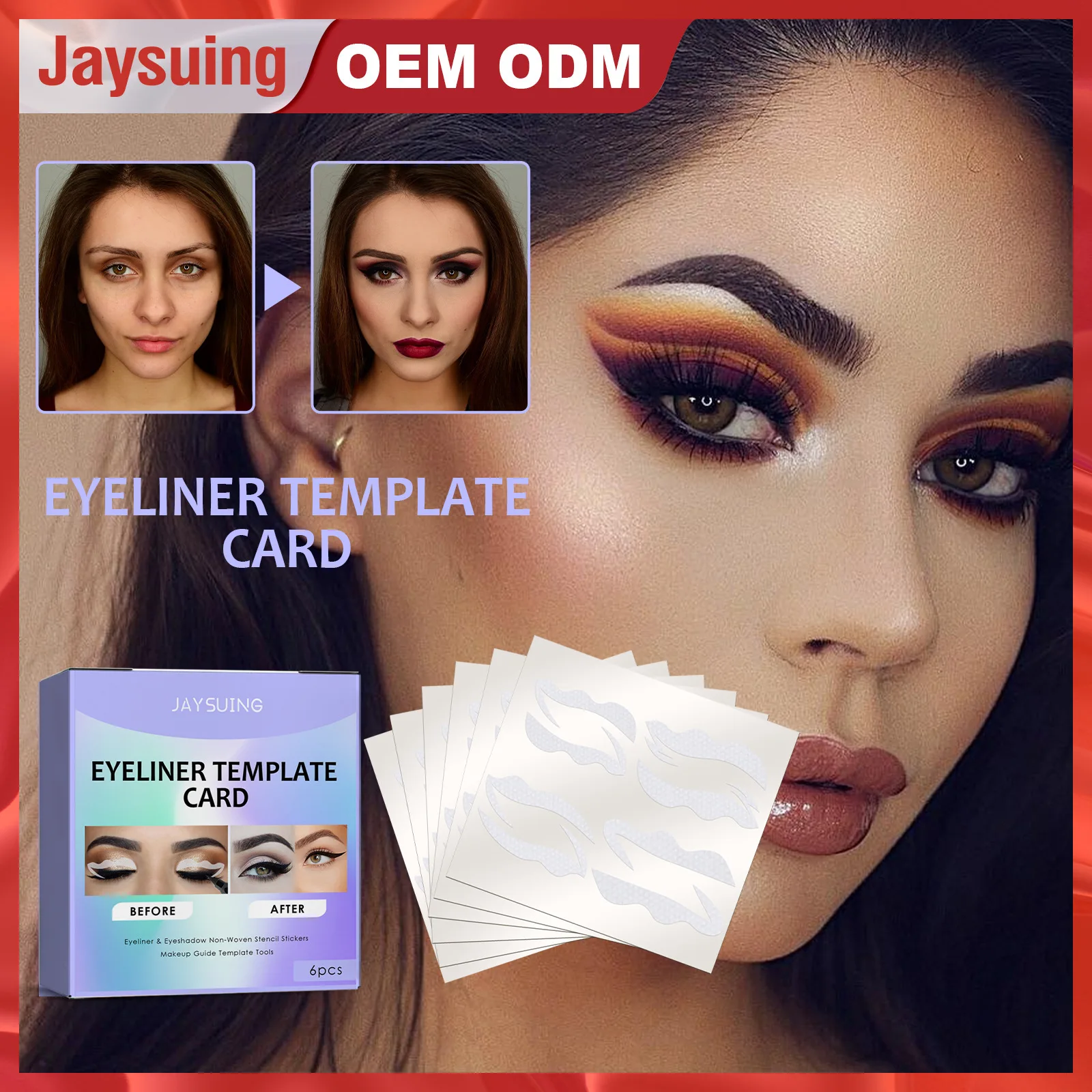 Jaysuing подводка для глаз вспомогательный шаблон новичок ленивый артефакт портативная лента для подводки шаблон макияж и инструменты для кра...
Jaysuing подводка для глаз вспомогательный шаблон новичок ленивый артефакт портативная лента для подводки шаблон макияж и инструменты для кра...