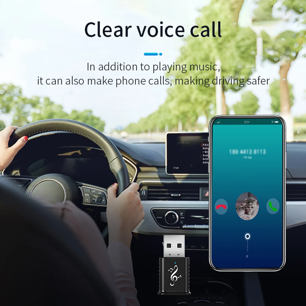 2022 New Product Bluetooth Adapter 3.5aux Black Bluetooth 5.0 Bluetooth Receiver Dual Output Light Random Switching
2022 New Product Bluetooth Adapter 3.5aux Black Bluetooth 5.0 Bluetooth Receiver Dual Output Light Random Switching
