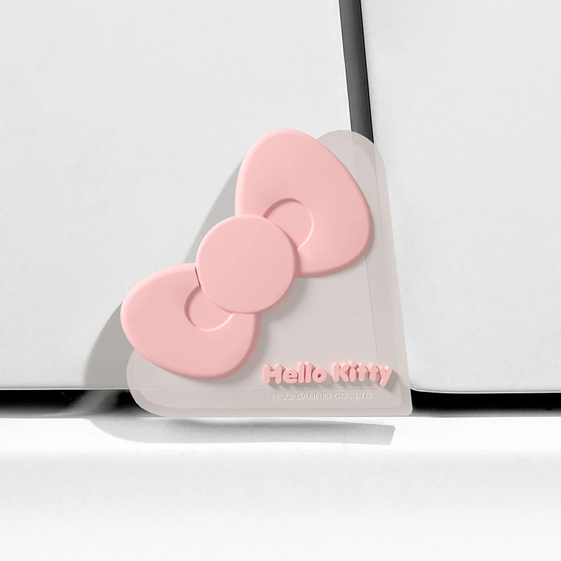 Sanrio наклейка на углы двери автомобиля Защита от столкновений силиконовая Hello Kitty
