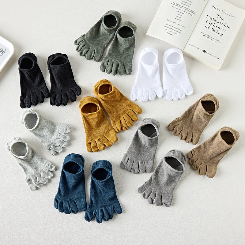 Unisex Cotton Thin Casual Fashion Grid Five Toes Men's Sock Outdoor Breathable Sweat Anti-slip Anti-stinky Women's Low Cut Socks
Unisex Cotton Thin Casual Fashion Grid Five Toes Men's Sock Outdoor Breathable Sweat Anti-slip Anti-stinky Women's Low Cut Socks
