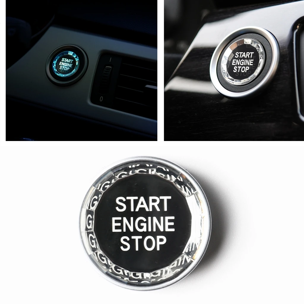 Кристальная кнопка включения и остановки двигателя для BMW 3 серии E90 E91 E92 E93 5 серии E60 X1 E84 X3 E83 E70 X6 E71 X6 E72 2004-2015
Кристальная кнопка включения и остановки двигателя для BMW 3 серии E90 E91 E92 E93 5 серии E60 X1 E84 X3 E83 E70 X6 E71 X6 E72 2004-2015