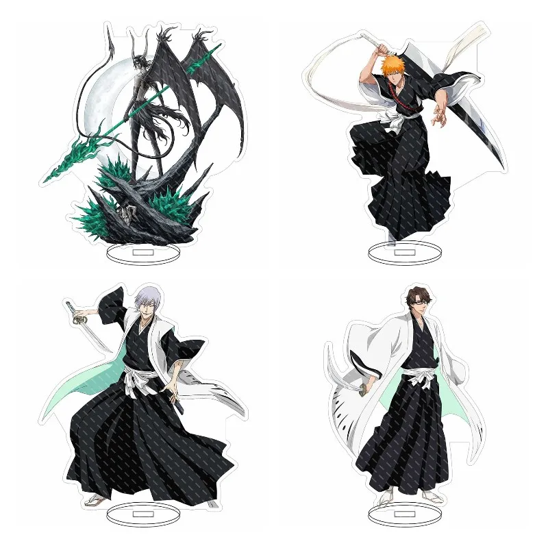 BLEACH Anime New Style Figure Ulquiorra cifer Acrylic Stands Kurosaki Ichigo Aizen Sousuke Character Model Fans Collection Props
BLEACH Anime New Style Figure Ulquiorra cifer Acrylic Stands Kurosaki Ichigo Aizen Sousuke Character Model Fans Collection Props