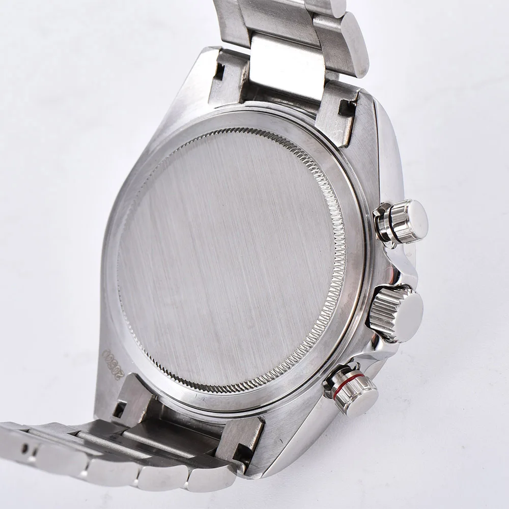 Men's Chronograph 43mm Quartz Movement Japan VK64 Movement 316L Stainless Steel Frame Multifunction Watch
Men's Chronograph 43mm Quartz Movement Japan VK64 Movement 316L Stainless Steel Frame Multifunction Watch