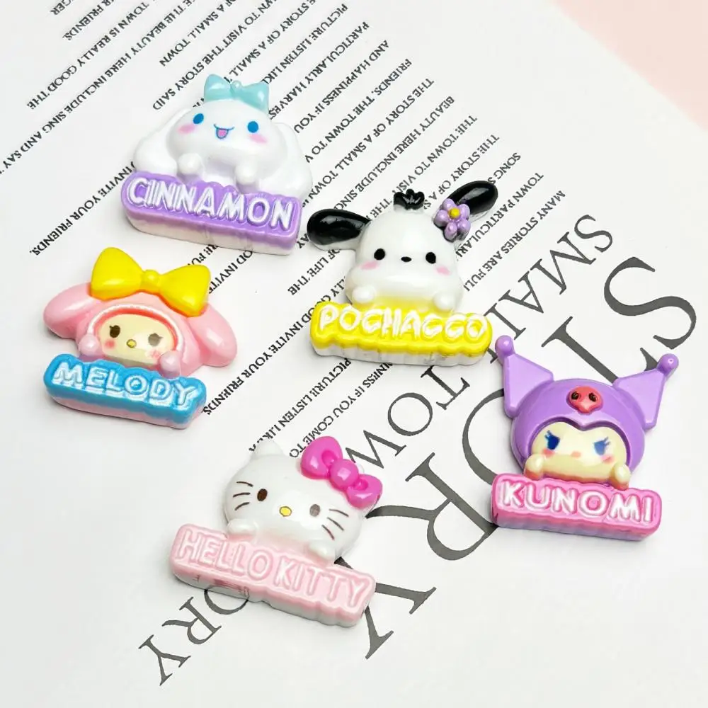5Pcs Kawaii Medium Sanrio Kuromi Cinnamoroll My Melody English Badge Diy Patch Fridge Magnet Phone Case Issue Card Decorate
5Pcs Kawaii Medium Sanrio Kuromi Cinnamoroll My Melody English Badge Diy Patch Fridge Magnet Phone Case Issue Card Decorate