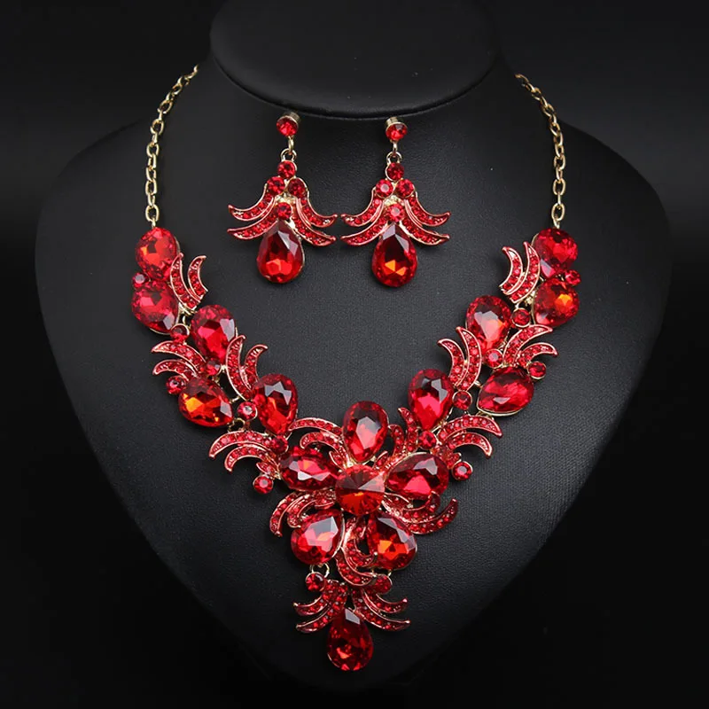 Luxury Wedding Jewelry Sets for Women Shiny Crystal Bridal Necklace Earrings Dubai Jewelry Sets Anniversary Gift Wife Mom
Luxury Wedding Jewelry Sets for Women Shiny Crystal Bridal Necklace Earrings Dubai Jewelry Sets Anniversary Gift Wife Mom