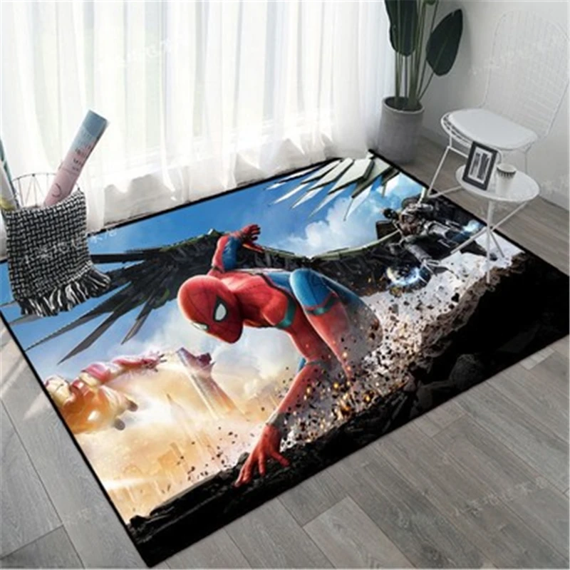 Disney Spiderman Carpet Baby Playmat Crawling Game Mat Anti-Slip Bathroom Carpets Hallway Doormat Kitchen Mats Home Decor
Disney Spiderman Carpet Baby Playmat Crawling Game Mat Anti-Slip Bathroom Carpets Hallway Doormat Kitchen Mats Home Decor