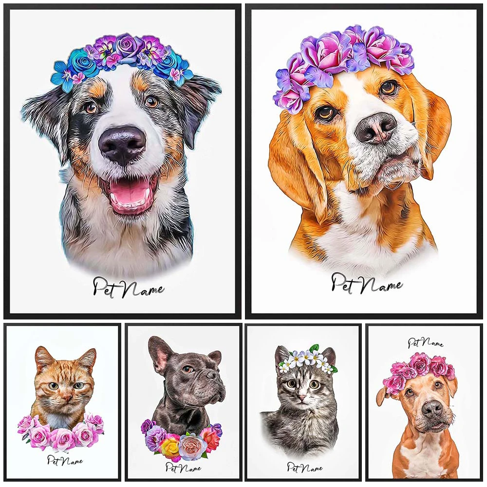 2 домашних животных фото и имя животных постер собаки настенная Картина на холсте настенные картины для гостиной Декор плакаты без рамки
2 домашних животных фото и имя животных постер собаки настенная Картина на холсте настенные картины для гостиной Декор плакаты без рамки