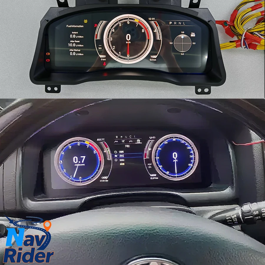 Для Toyota Prado 120 2004-2009 GPS-спидометр, кластер Carplay, виртуальная кабина, приборная панель, автомобильный ЖК-дисплей, цифровая приборная панель 
Для Toyota Prado 120 2004-2009 GPS-спидометр, кластер Carplay, виртуальная кабина, приборная панель, автомобильный ЖК-дисплей, цифровая приборная панель
