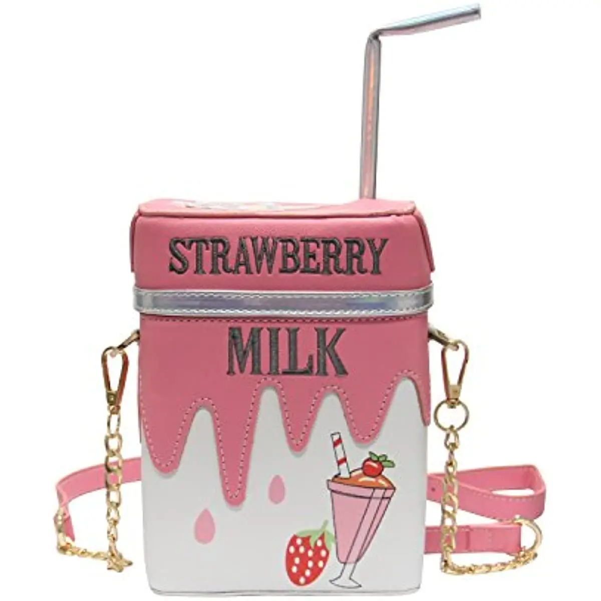 Cute Strawberry Milk Box Cross Body Purse Bag Cellphone Shoulder Bags Card Holder Wallet Purse for Women Girl
Cute Strawberry Milk Box Cross Body Purse Bag Cellphone Shoulder Bags Card Holder Wallet Purse for Women Girl