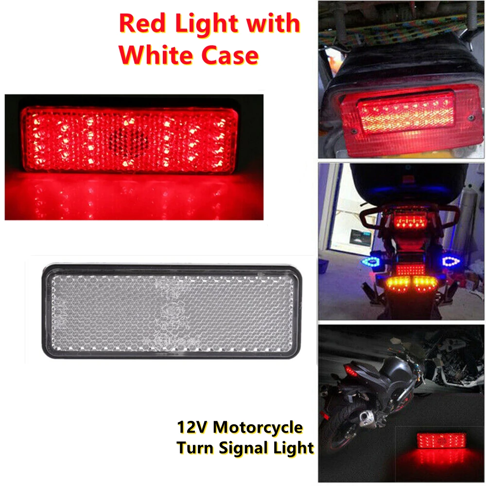 12V Bicycle Motorcycle Turn Signal Lamp Bicycle Indicator Light LED Rear Turn Indicator Warning Lights Motorcycle Accessories
12V Bicycle Motorcycle Turn Signal Lamp Bicycle Indicator Light LED Rear Turn Indicator Warning Lights Motorcycle Accessories