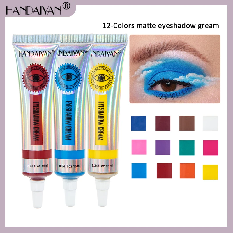 HANDAIYAN 12 Colors Eyeshadow Matte Long Lasting Not Easy To Fade Eye Shadow Milk Multi-function Eye Shadow Primer Cosmetics Hot
HANDAIYAN 12 Colors Eyeshadow Matte Long Lasting Not Easy To Fade Eye Shadow Milk Multi-function Eye Shadow Primer Cosmetics Hot