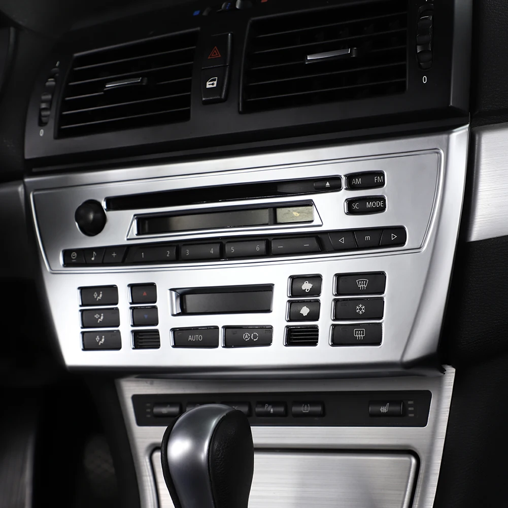 Frame CD Media Button Panel Car Accessories Center Control Chrome Plated Cover Decoration For BMW X3 E83 06-10
Frame CD Media Button Panel Car Accessories Center Control Chrome Plated Cover Decoration For BMW X3 E83 06-10