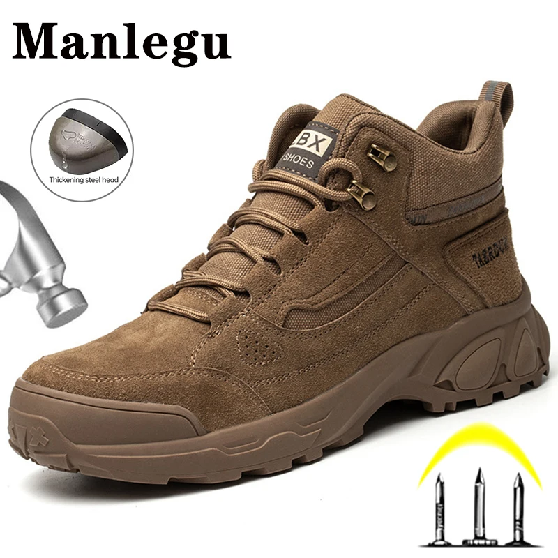 Work Safety Boots Men Shoes Work Sneakers Anti-Smashing Work Boots Indestructible Safety Shoes With Steel Toe Cap Work Shoes
Work Safety Boots Men Shoes Work Sneakers Anti-Smashing Work Boots Indestructible Safety Shoes With Steel Toe Cap Work Shoes