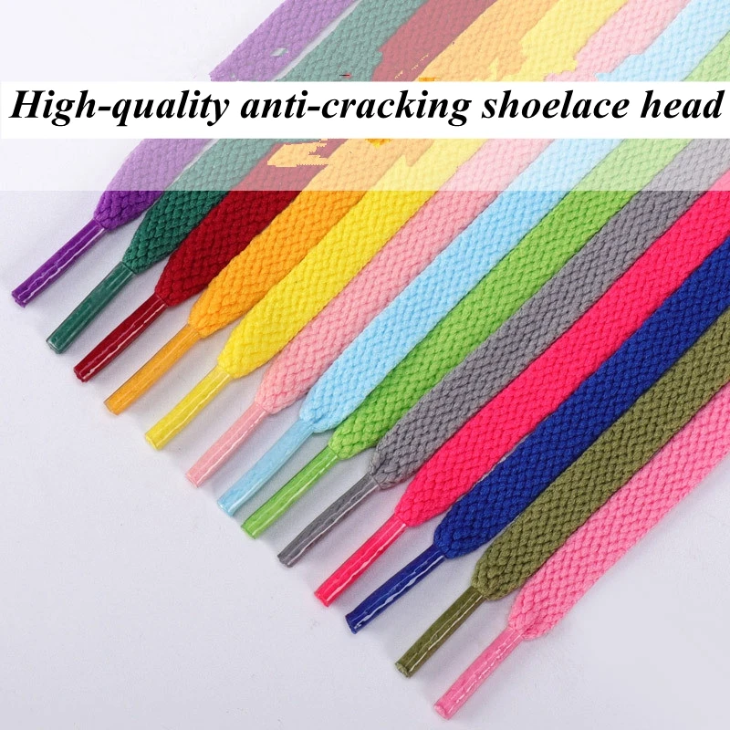 1 Pair Shoelaces Flat Unisex AF1 High-top Sneakers Shoe Laces Double-layer weaving process Off Black White Shoelace 36 Colors
1 Pair Shoelaces Flat Unisex AF1 High-top Sneakers Shoe Laces Double-layer weaving process Off Black White Shoelace 36 Colors