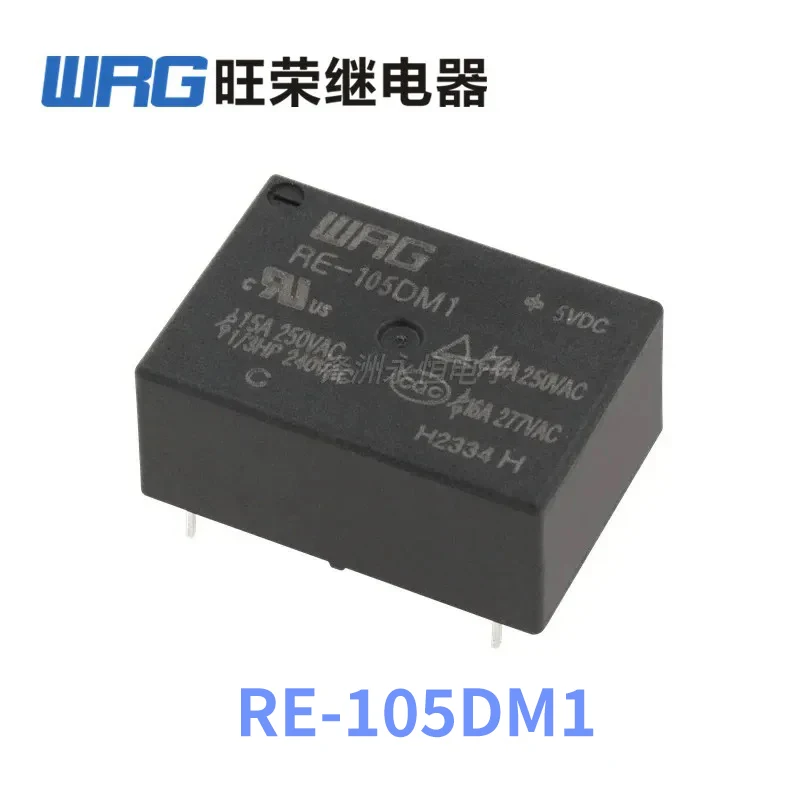 Реле WRG RE-105DM1 RE-112DM1 RE-124DM1 16A 4PIN 5V 12V 24V Power Relay Compatible V6-S-DC5V 12V 24V HF7520-005 012 024
Реле WRG RE-105DM1 RE-112DM1 RE-124DM1 16A 4PIN 5V 12V 24V Power Relay Compatible V6-S-DC5V 12V 24V HF7520-005 012 024