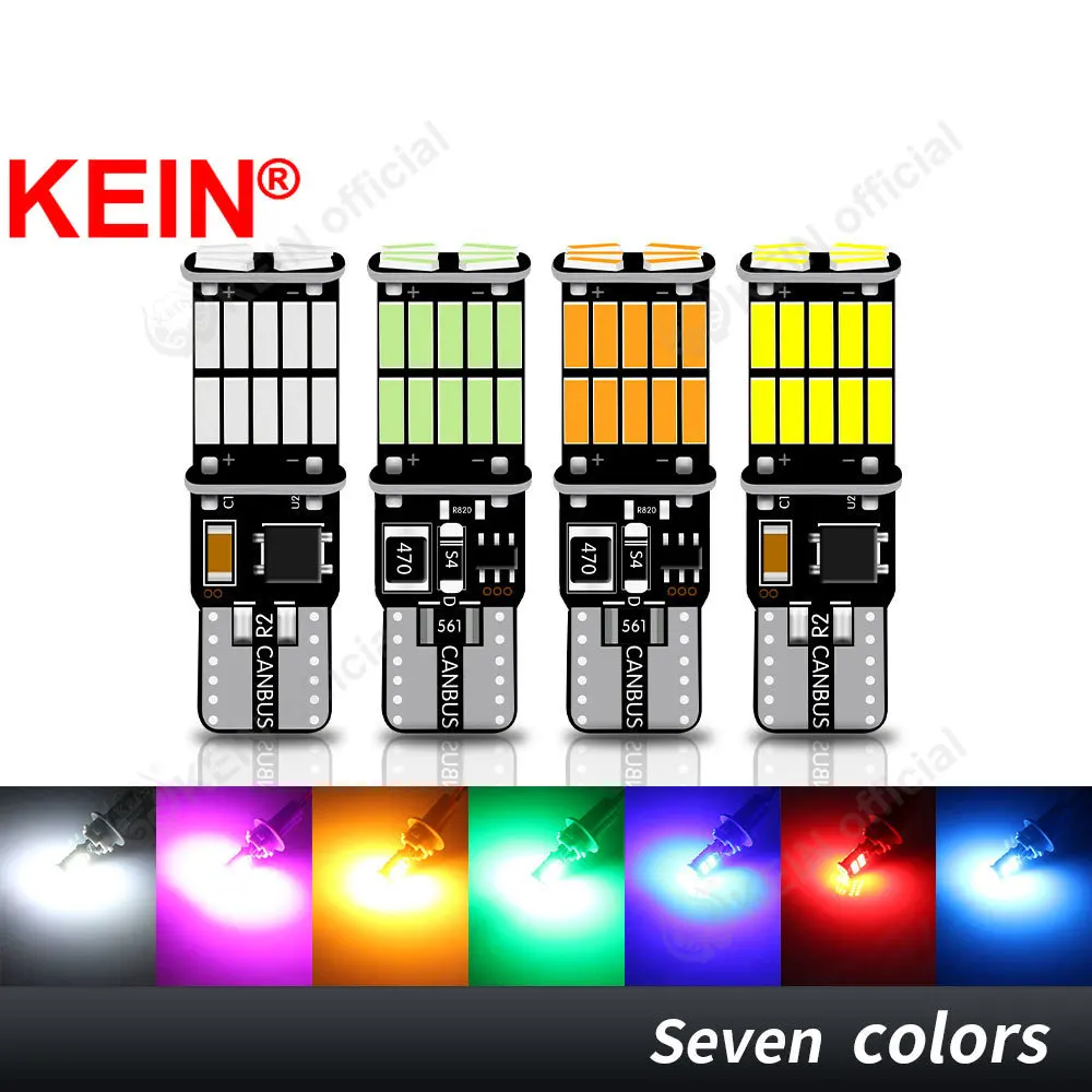 

KEIN 1x 26SMD T10 BA9S H6W H21W Led Bulb WY5W W5W 194 BAX9S BAY9S T4W Interior Parking Rear Fog Indicator Signal Lamp Car Light