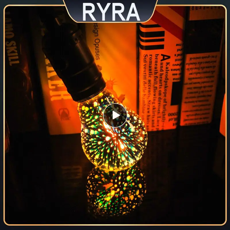 colorful Led light bulb 3D decoration bulb fireworks heart bottle E27 holiday lights novelty Christmas lamp festive accessories
colorful Led light bulb 3D decoration bulb fireworks heart bottle E27 holiday lights novelty Christmas lamp festive accessories