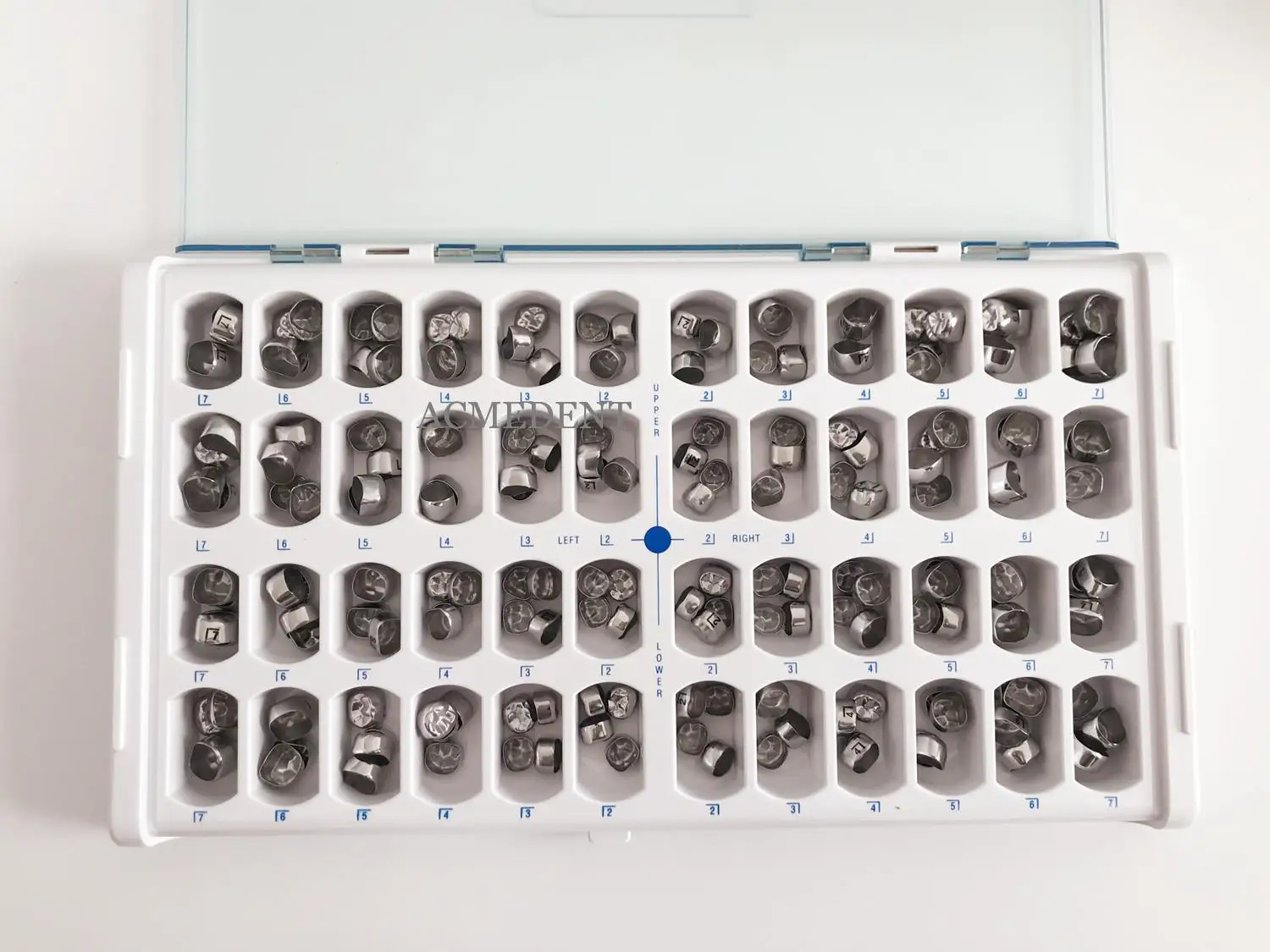 46~192 Pcs Dental Stainless Steel Crown Adult Permanent Molar Crowns Preformed Temporary Crowns Dentistry Material
46~192 Pcs Dental Stainless Steel Crown Adult Permanent Molar Crowns Preformed Temporary Crowns Dentistry Material