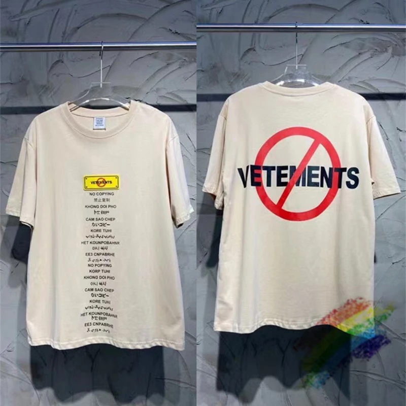 High Quality NO COPYING VETEMENTS T Shirts Tag VTM Tops Cotton Women Shirts Men Clothing 1:1 VETEMENTS Men T-shirt
High Quality NO COPYING VETEMENTS T Shirts Tag VTM Tops Cotton Women Shirts Men Clothing 1:1 VETEMENTS Men T-shirt