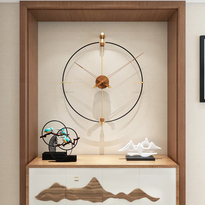 Golden Nordic Luxury Copper Clock Metal Spain Minimalist Clocks Wall Home Decor Living Room Decoration Duvar Saati Gift
Golden Nordic Luxury Copper Clock Metal Spain Minimalist Clocks Wall Home Decor Living Room Decoration Duvar Saati Gift
