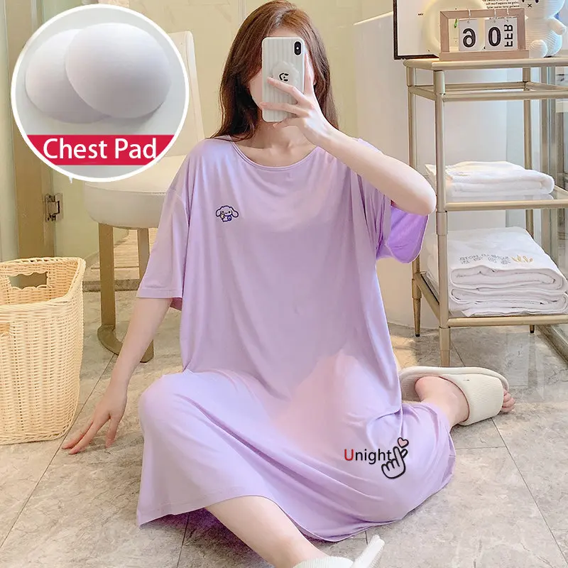 Летняя женская ночная рубашка, женская ночная рубашка, ночная рубашка, одежда для сна из модала, ночная рубашка, женская одежда для сна, размеры до 6XL
Летняя женская ночная рубашка, женская ночная рубашка, ночная рубашка, одежда для сна из модала, ночная рубашка, женская одежда для сна, размеры до 6XL