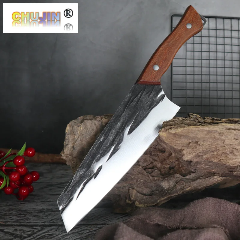 Kitchen knife Cleaver Chef Knife Stainless Steel Razor Sharp Slicing Knife Chopping Meat Knife Wood Handle Chinese Butcher Knife
Kitchen knife Cleaver Chef Knife Stainless Steel Razor Sharp Slicing Knife Chopping Meat Knife Wood Handle Chinese Butcher Knife