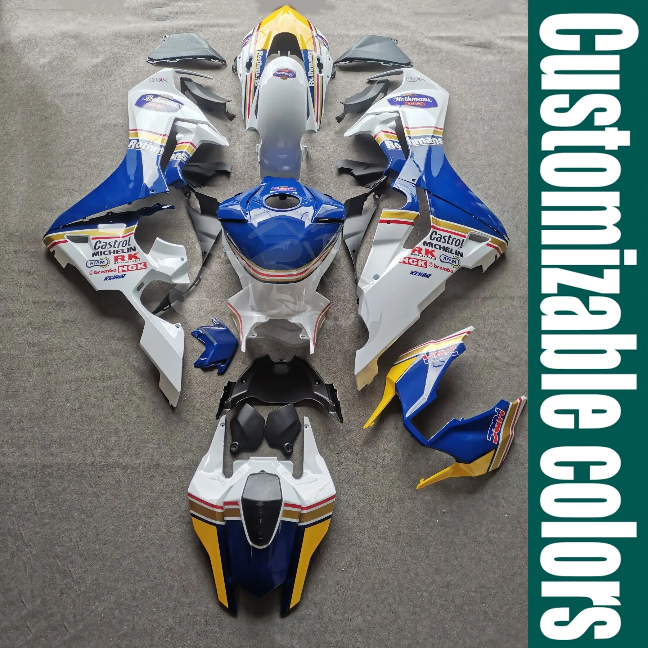 Fit For HONDA CBR-1000 CBR1000RR 2017 2018 2019 2020 Injection ABS Injection Fairings Kit Set CBR1000 RR CBR 1000 RR 1000RR
Fit For HONDA CBR-1000 CBR1000RR 2017 2018 2019 2020 Injection ABS Injection Fairings Kit Set CBR1000 RR CBR 1000 RR 1000RR